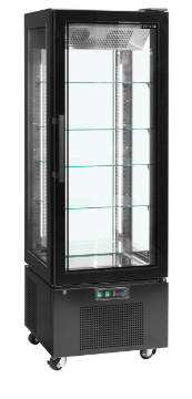 Picture of Tefcold UPD400C Black Upright Chilled Display