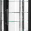 Picture of Tefcold UPD400 Black Upright Frozen Display