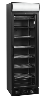 Picture of Tefcold UFSC371GCP Black Glass Door Freezer