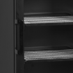 Picture of Tefcold UFSC371GCP Black Glass Door Freezer