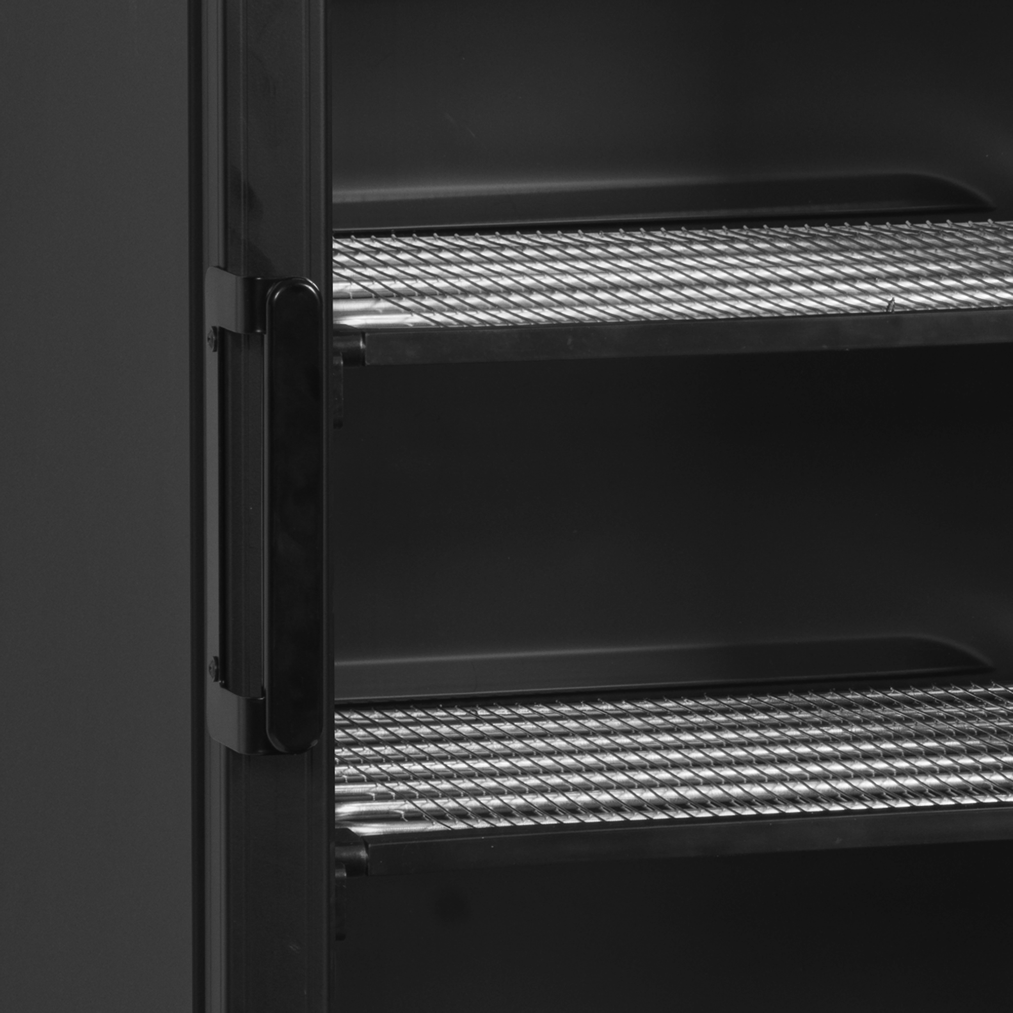 Picture of Tefcold UFSC371GCP Black Glass Door Freezer