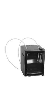 Picture of Tefcold BC30 MC Black, Glass Door