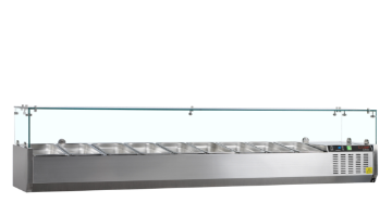 Picture of Tefcold GVC33-200 10 Pan + Glass Canopy