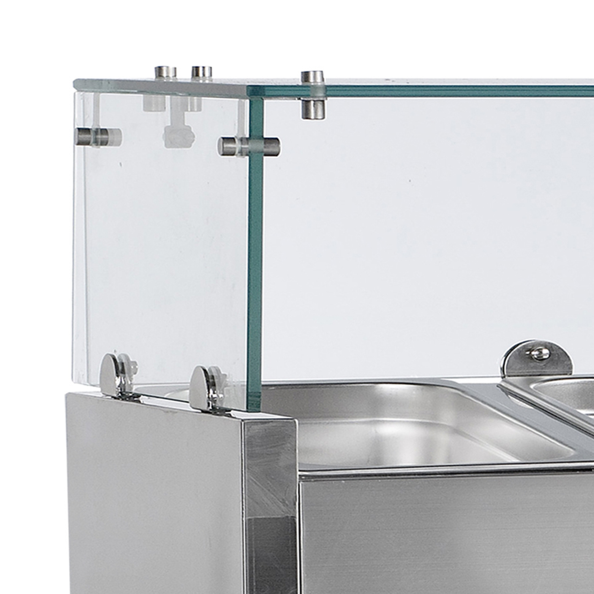 Picture of Tefcold GVC33-180 8 Pan + Glass Canopy