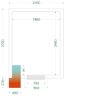 Picture of Tefcold CRNF2127 Freezer Room (Freezing) H2200 x W2100 x D2700