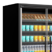 Picture of Tefcold Galaxy+ GP20FGD Black Full Glass Door
