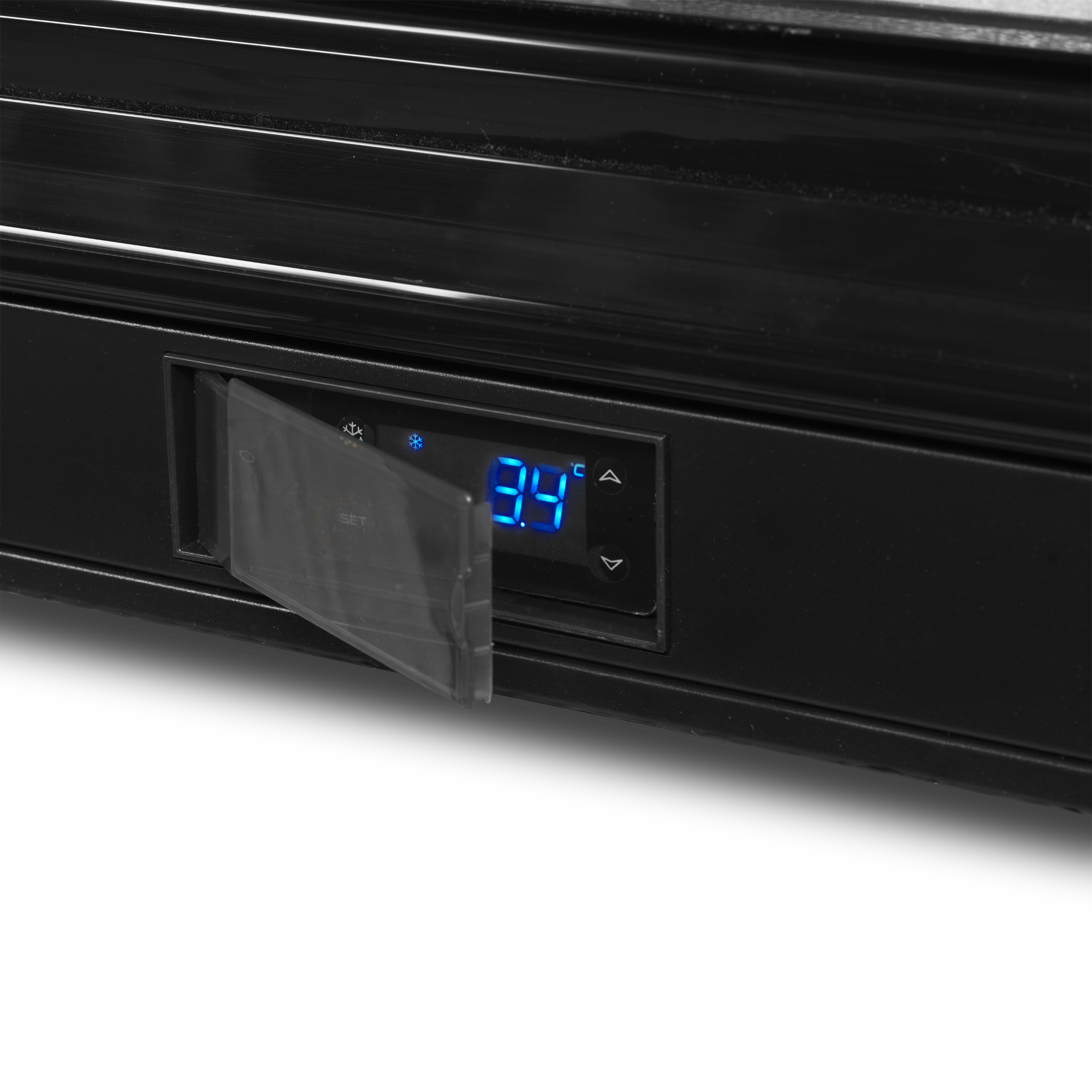 Picture of Tefcold DB201H Black Hinged Door