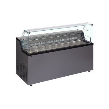Picture of Framec Mirabella 9 Pan Ice Cream Display Fridge
