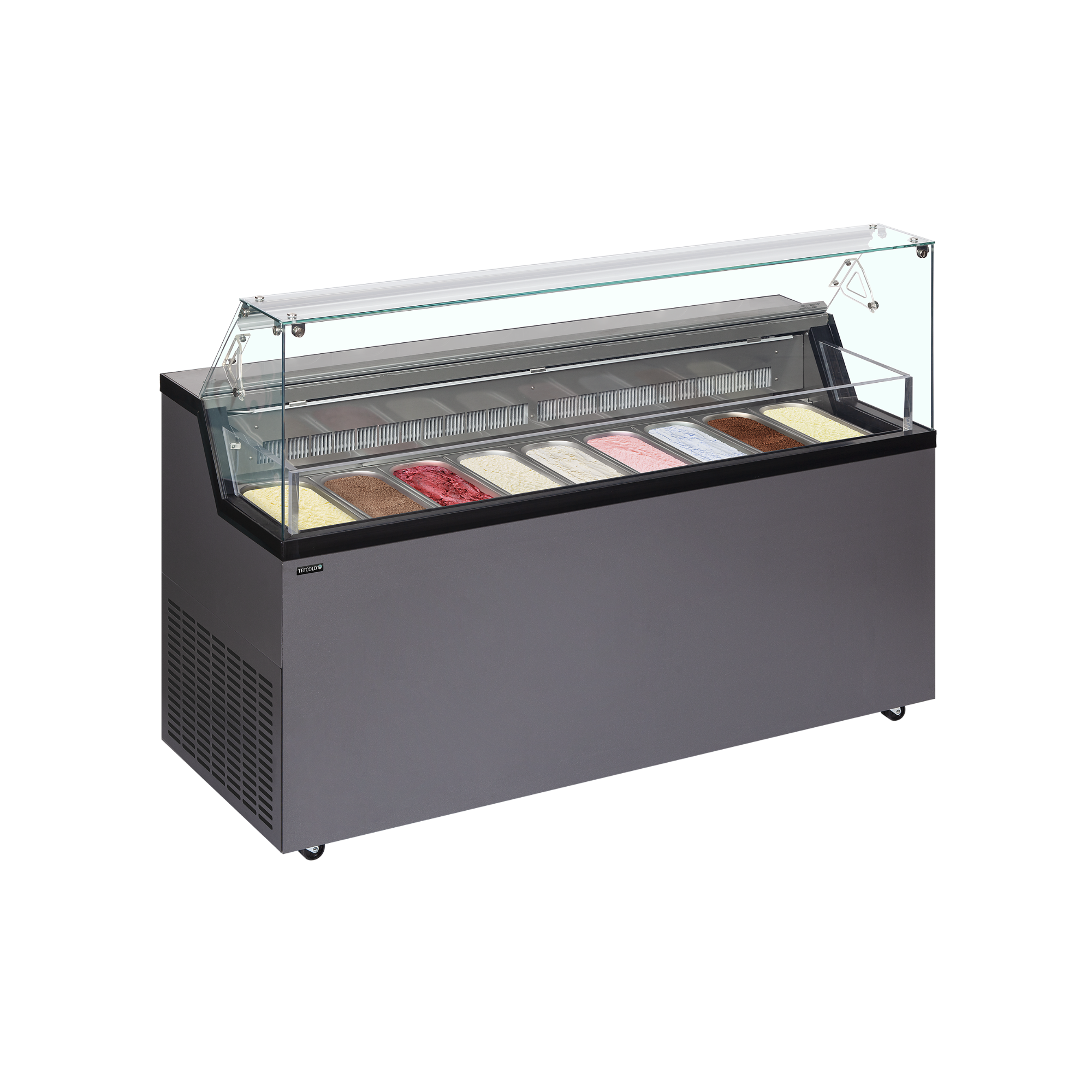 Picture of Framec Mirabella 9 Pan Ice Cream Display Fridge