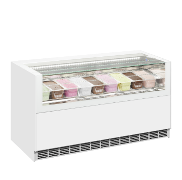 Picture of ISA ONESHOW FREE LARGE White, Flat Glass