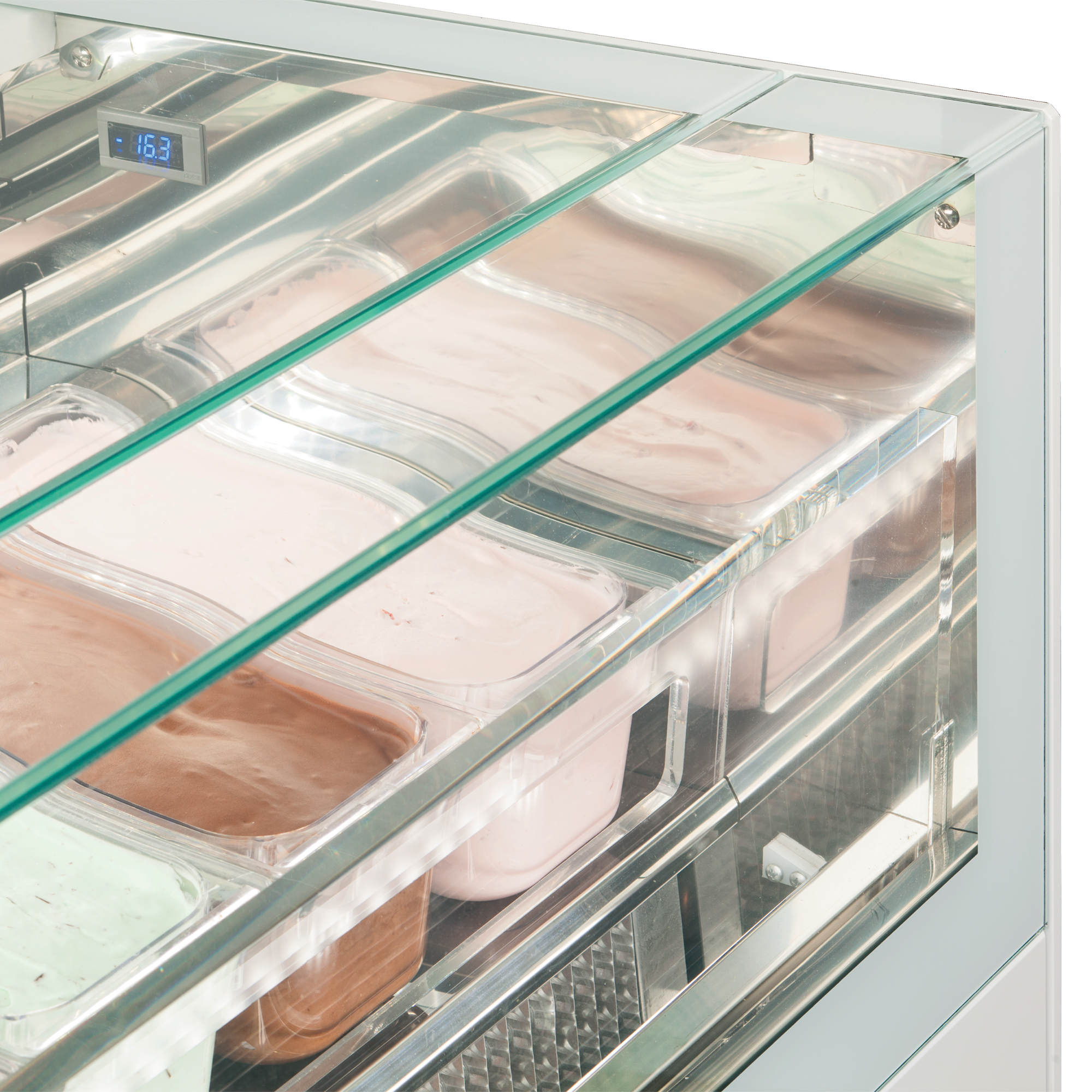Picture of ISA ONESHOW FREE REGULAR White, Flat Glass