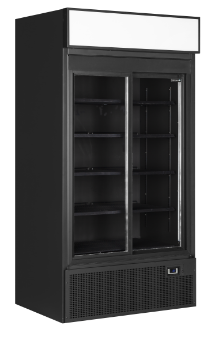 Picture of Tefcold FSC1000S BLACK Sliding Door