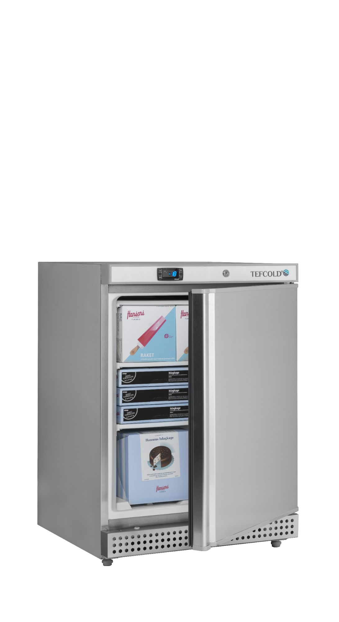 Picture of Tefcold UF200 Stainless Steel Undercounter Freezer