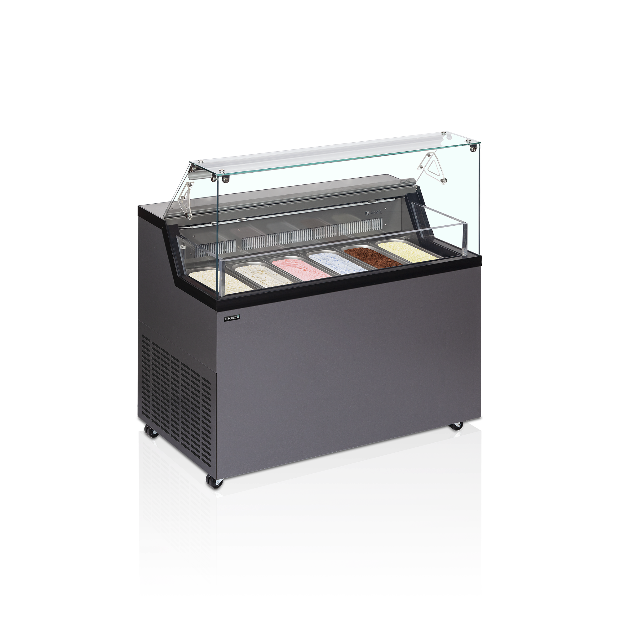 Picture of Framec Mirabella 6 Pan Ice Cream Display Fridge