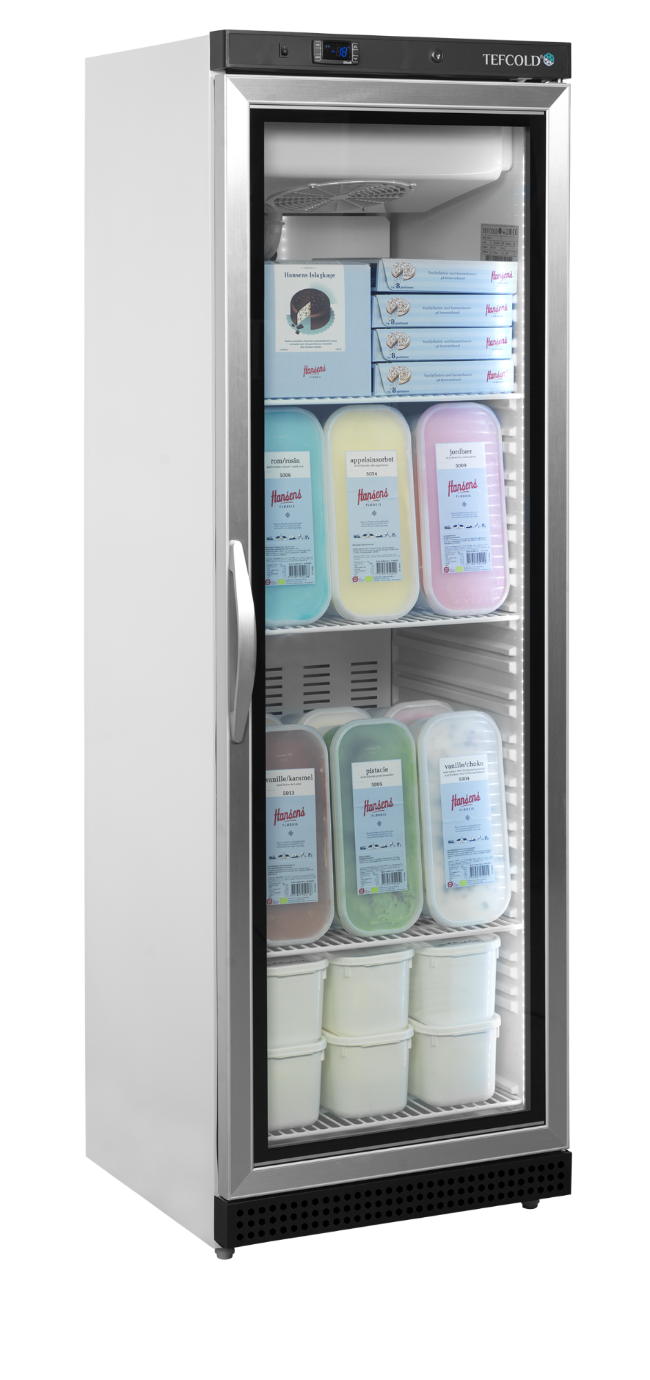Picture of Tefcold UF400VG Glass Door Display Freezer