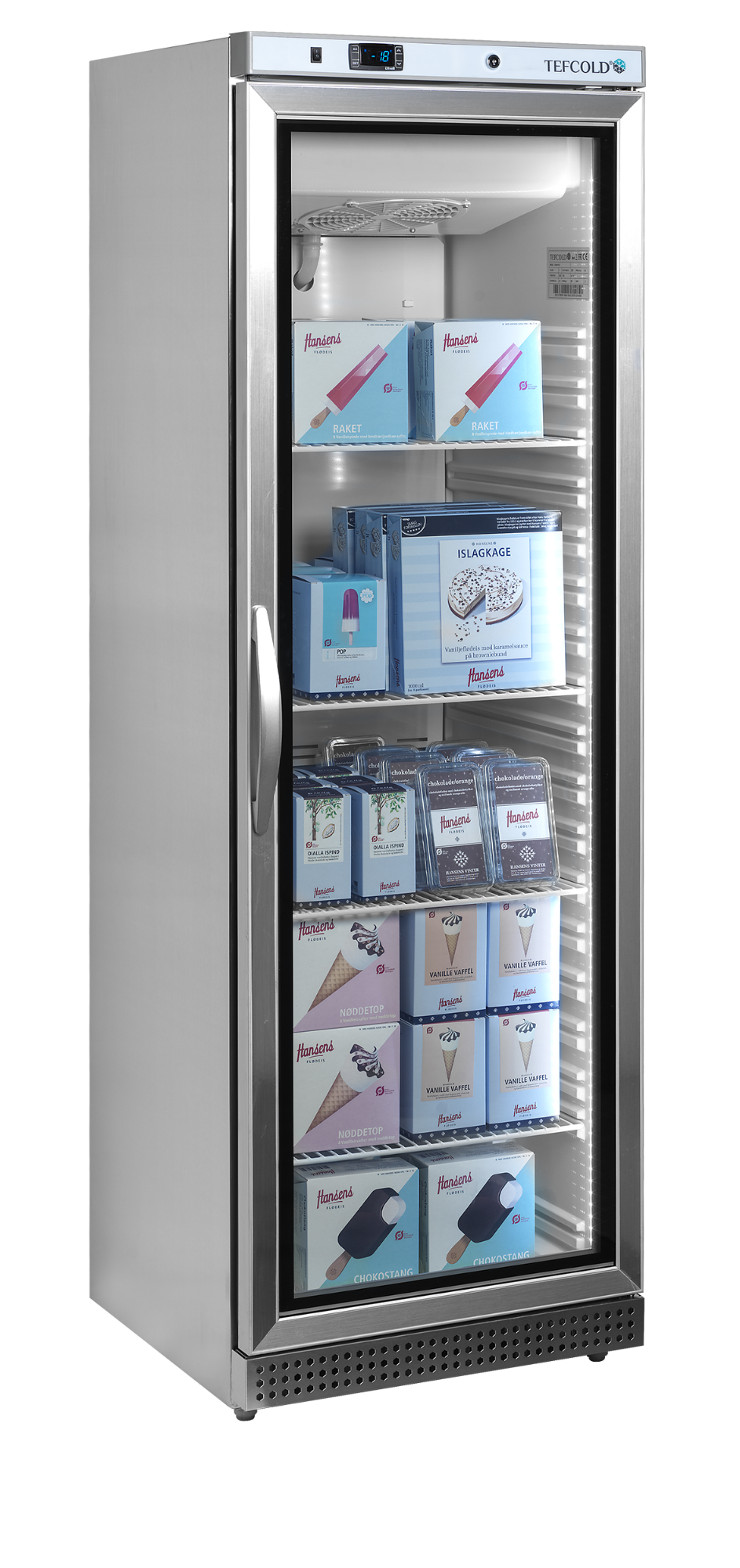 Picture of Tefcold UF400VSG Glass Door Display Freezer