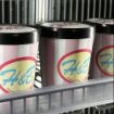 Picture of Tefcold Galaxy+ GPF3D Black Glass Door Freezer