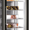 Picture of Framec Venere NV Black Upright Ventilated Glass Door Display Fridge