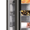 Picture of Framec Venere PS Black Upright Glass Door Display Fridge