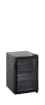 Picture of Tefcold BC60 Black, Glass Door