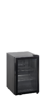 Picture of Tefcold BC60 Black, Glass Door