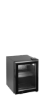 Picture of Tefcold BC30 Black, Glass Door