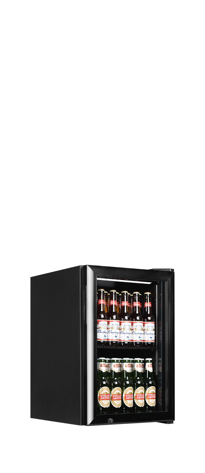 Picture of Tefcold BC60 Black, Glass Door