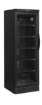 Picture of Tefcold CEV425 BLACK L/H Glass Door Merchandiser