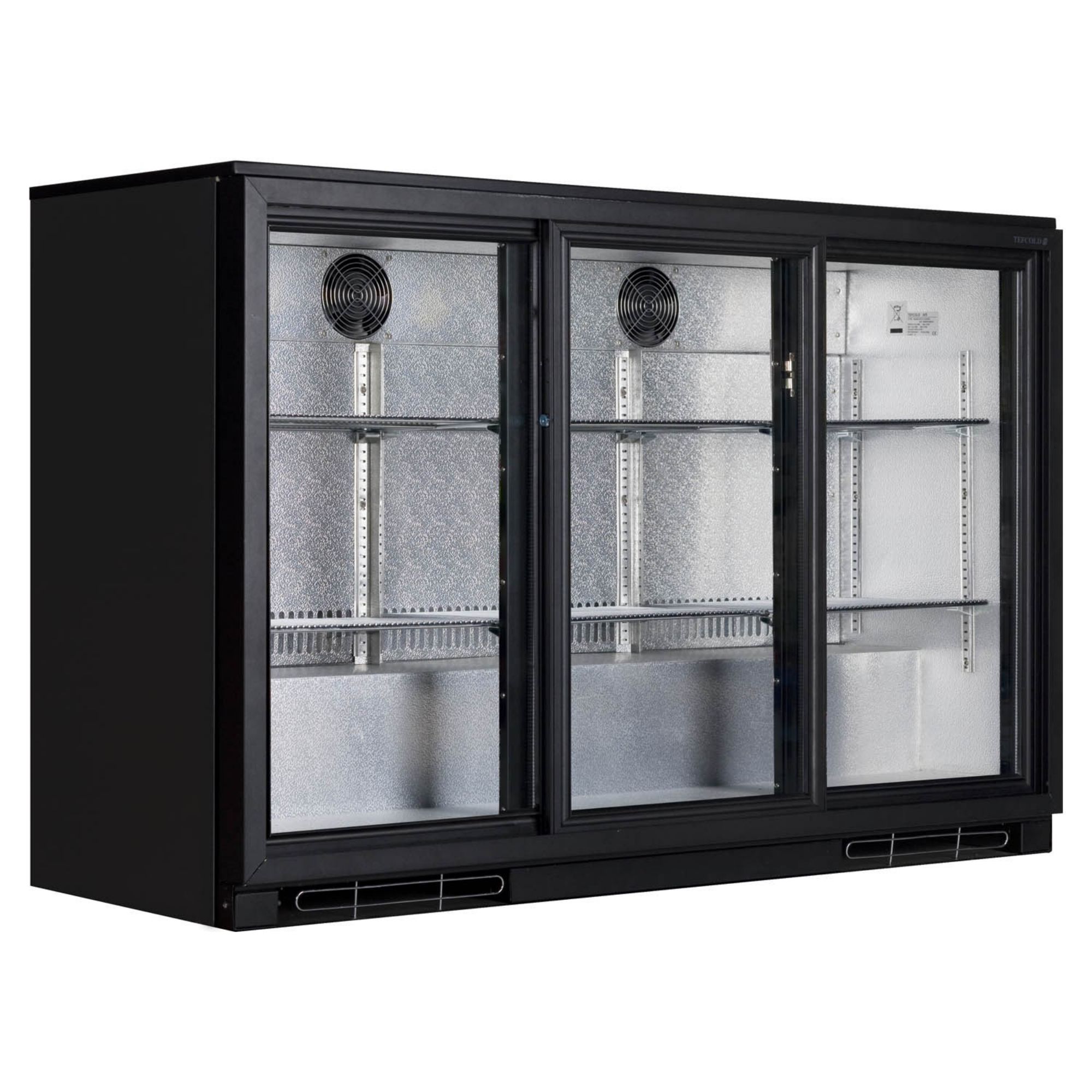 Picture of Tefcold BA30S Black Sliding Door