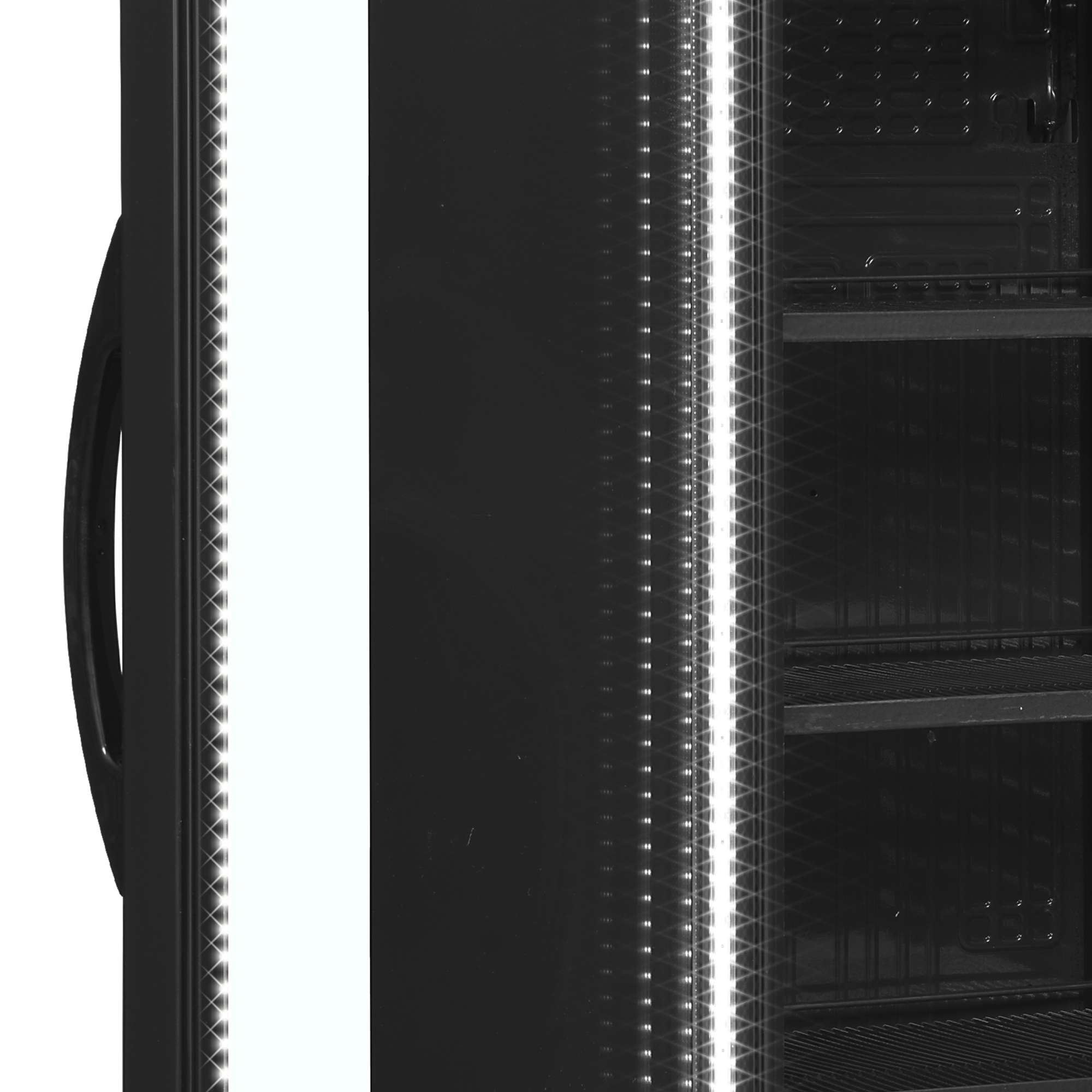 Picture of Tefcold CEV425 BLACK L/H Glass Door Merchandiser
