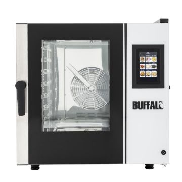 Picture of Buffalo Smart Touchscreen Combi Oven 7x GN 1/1 with Installation Kit