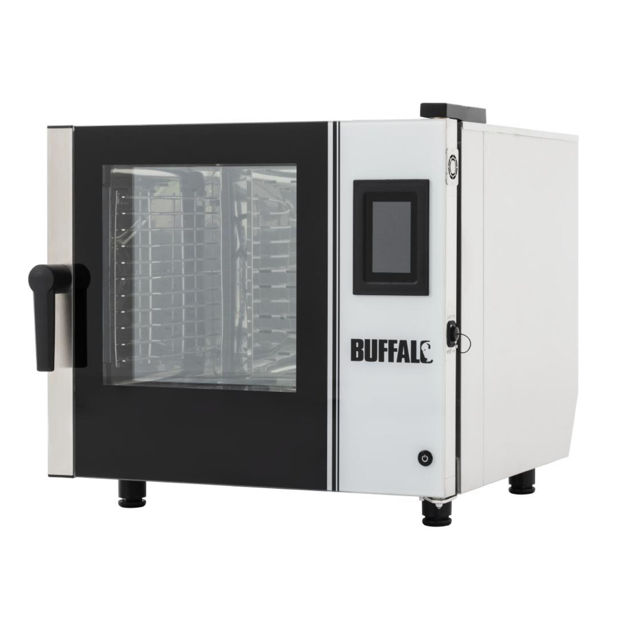 Picture of Buffalo Smart Touchscreen Compact Combi Oven 6 x GN 1/1 with Installation Kit