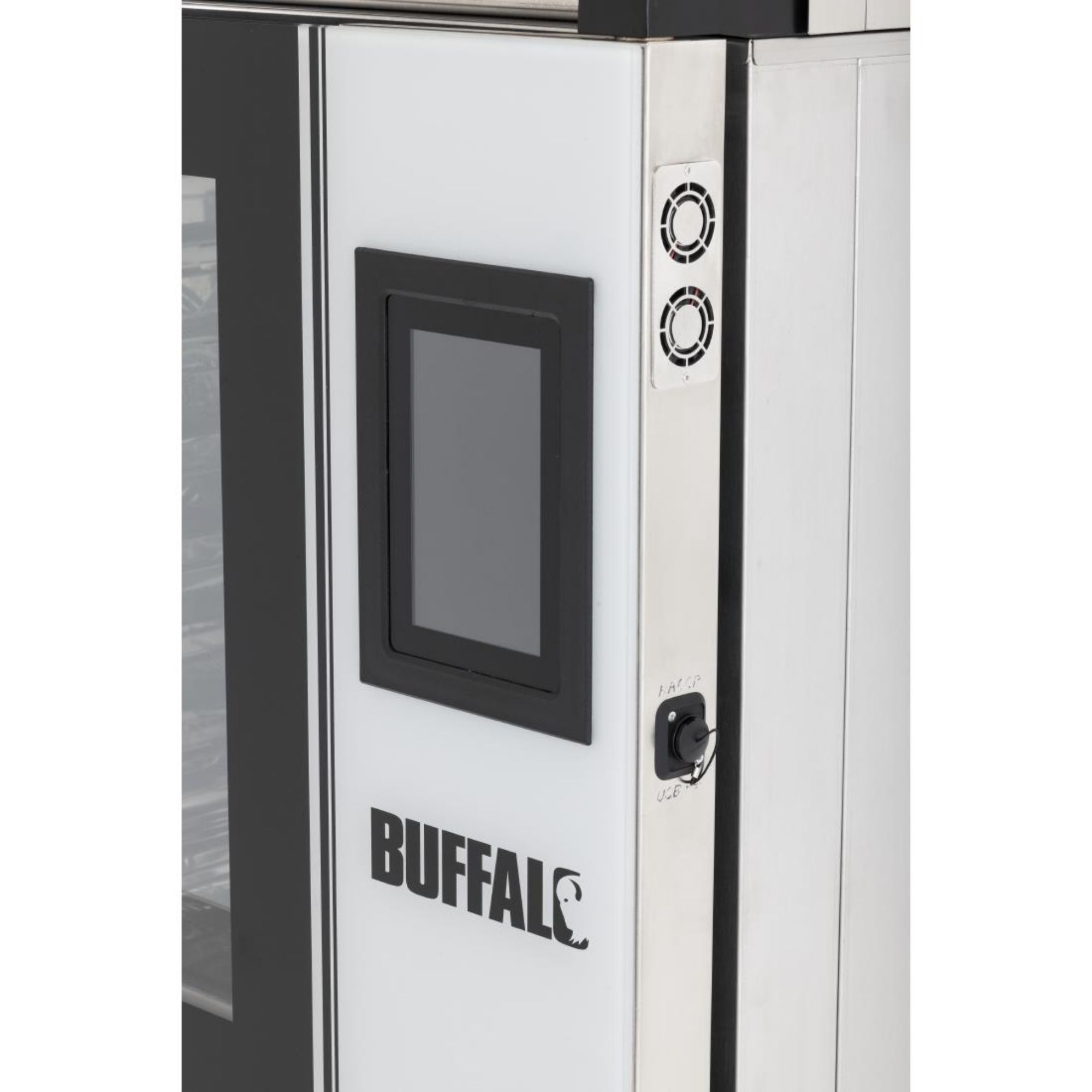 Picture of Buffalo Freestanding Smart Touchscreen Combi Oven 7x GN 1/1 with Installation Kit