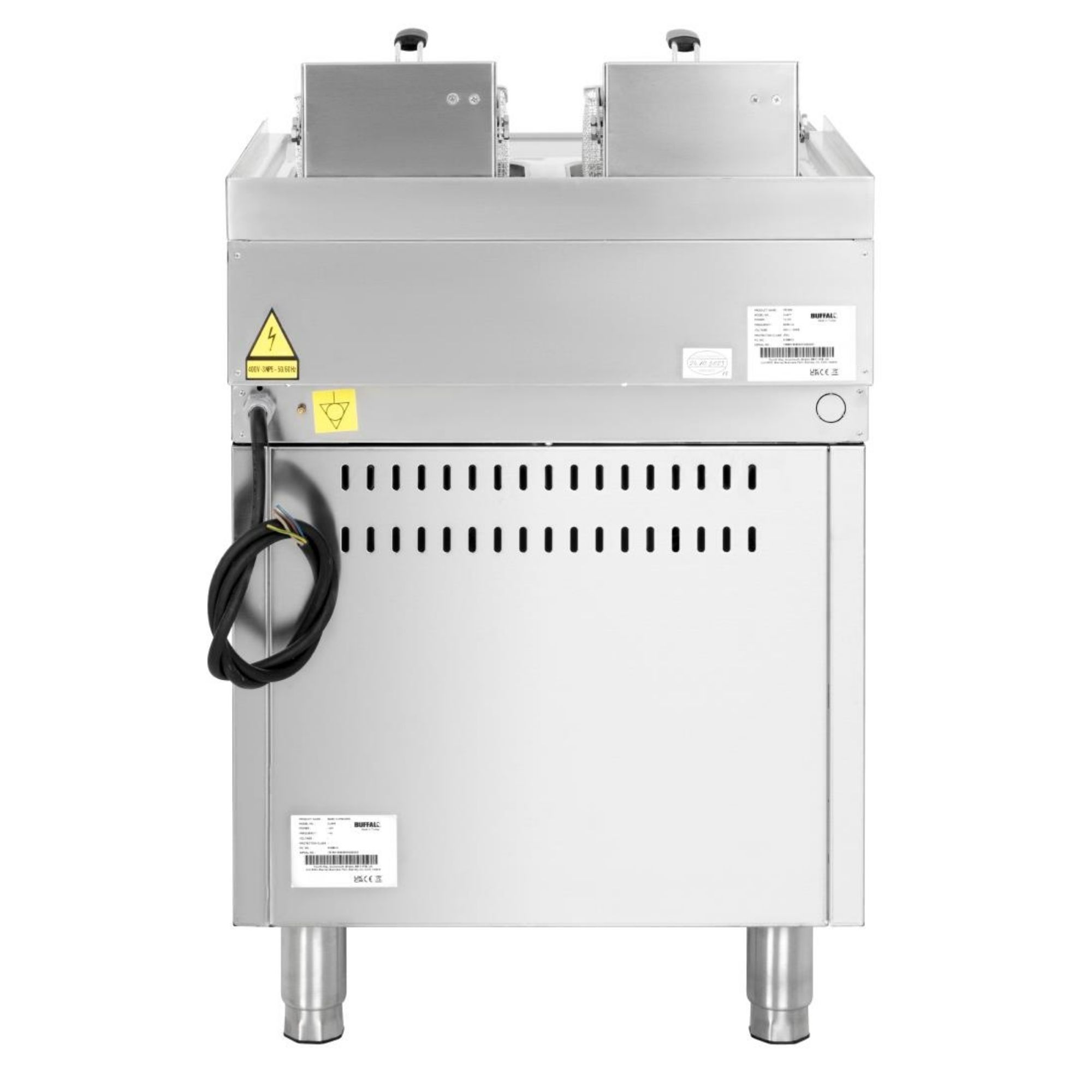 Picture of Buffalo 600 Series Free Standing Electric Fryer 2x 8Ltr