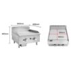 Picture of Buffalo Gas Griddle 600mm