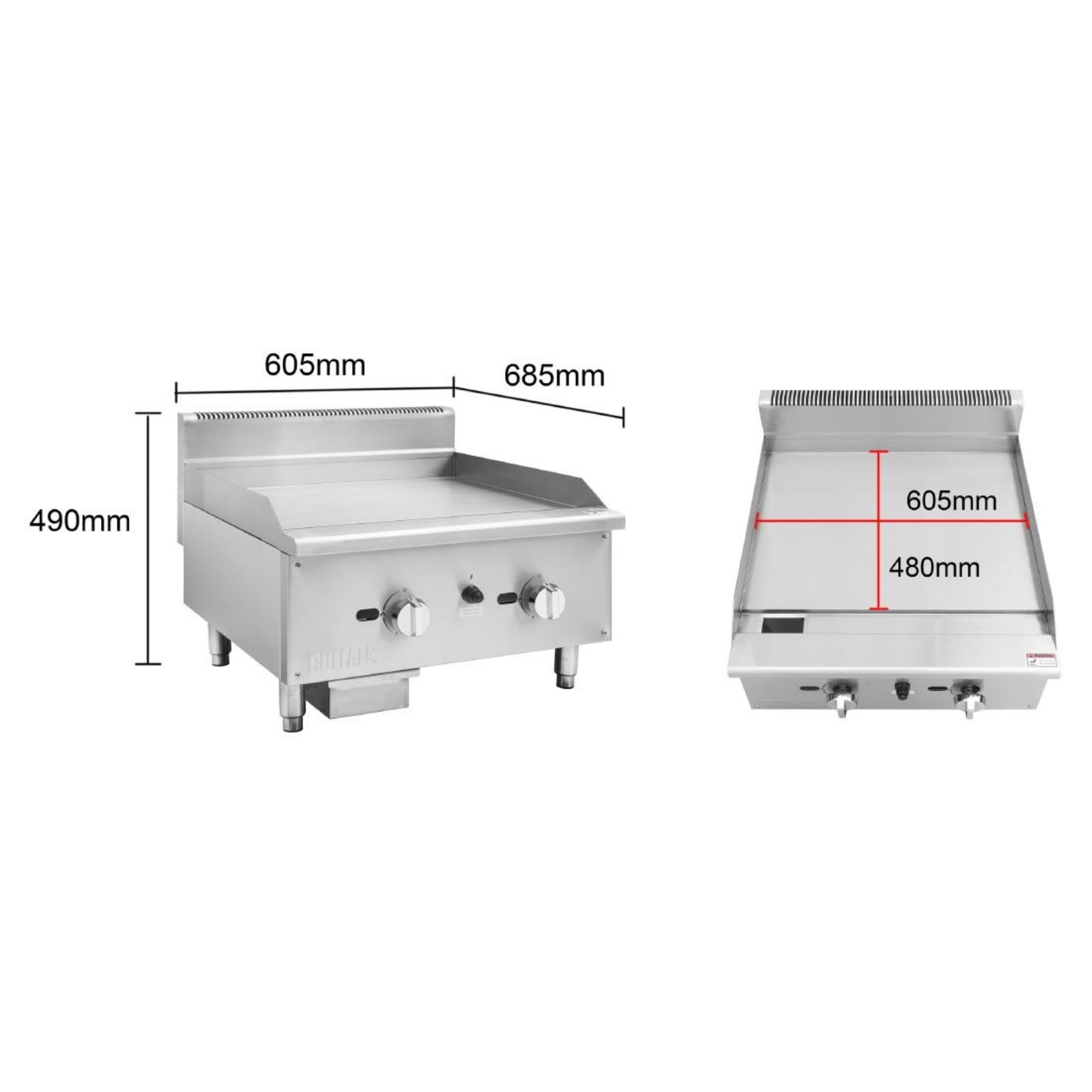 Picture of Buffalo Gas Griddle 600mm