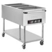 Picture of Buffalo Mobile Bain Marie Trolley 3x 1/1GN