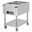 Picture of Buffalo Mobile Bain Marie Trolley 2x 1/1GN