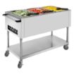 Picture of Buffalo Mobile Bain Marie Trolley 3x 1/1GN