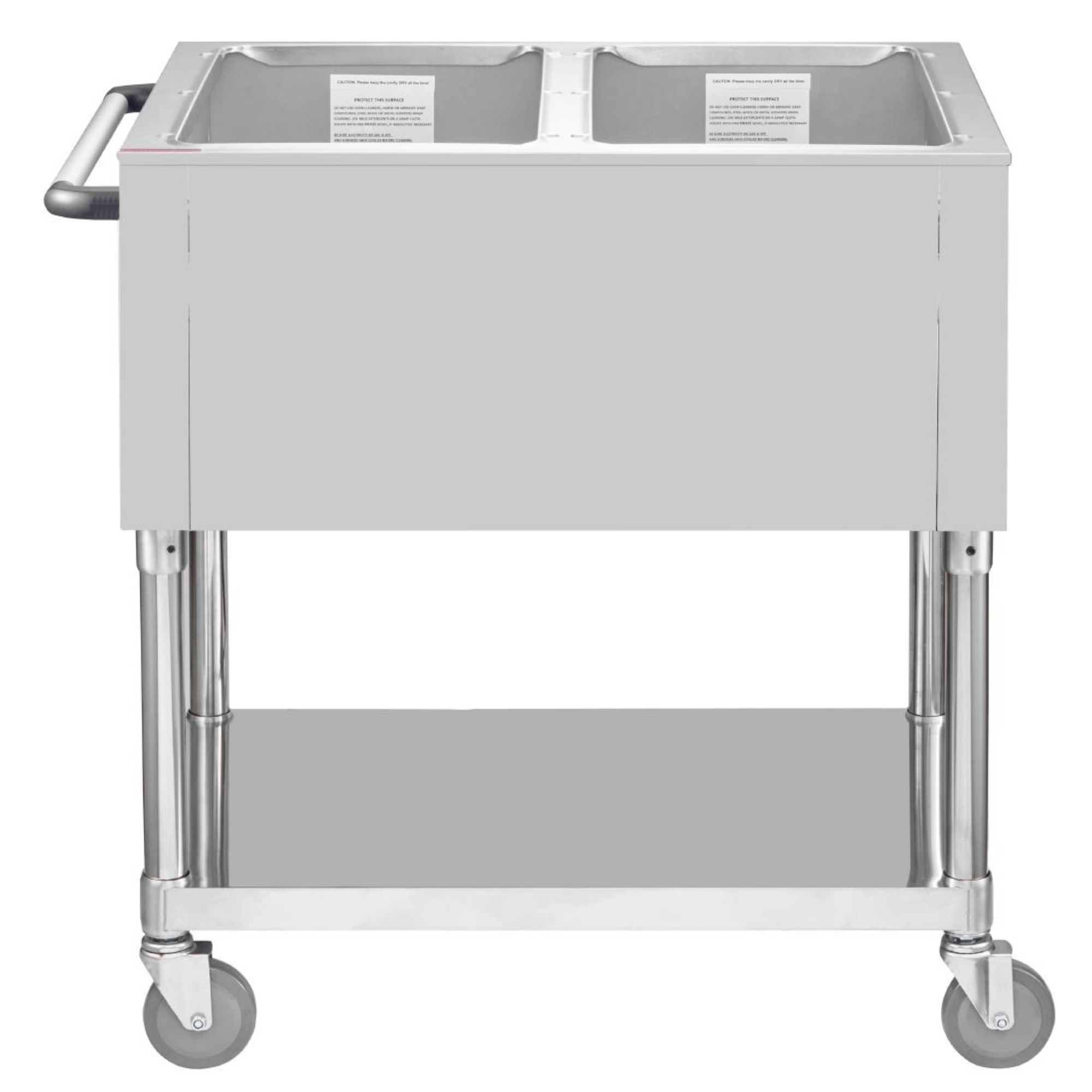 Picture of Buffalo Mobile Bain Marie Trolley 2x 1/1GN