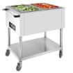 Picture of Buffalo Mobile Bain Marie Trolley 2x 1/1GN