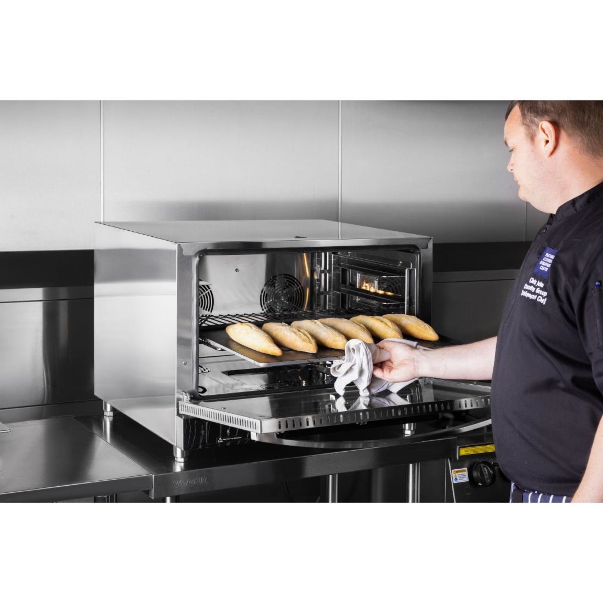 Picture of Buffalo Bakery Convection Oven with Steam 100Ltr Single Phase