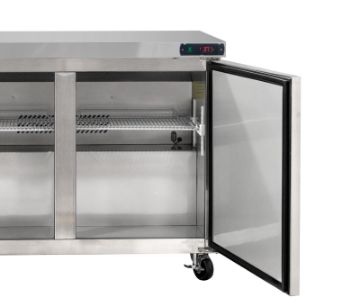 Picture of Chefs Range TUC-72R/60 Slimline 3 door fridge counter