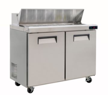 Picture of Chefs Range TSSU-48T - 2 Door Prep counter + 12 x 1/6gn containers