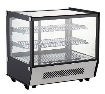 Picture of Chefs Range RTW120L5 - Refrigerated 3 Tier Square Glass Counter top display