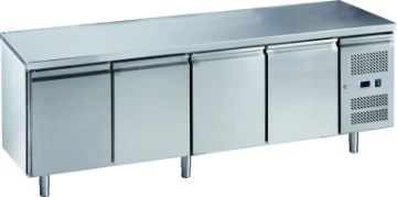 Picture of Chefs Range RC4-2H2L - Dual temperature 4 Door Counter with castors