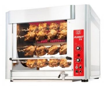 Picture of CB Planet 24 high speed Infra-red rotisserie/multi cooker - 24 bird capacity