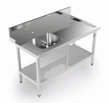 Picture of Aristarco - 1200mm Left hand Pre rinse sink for hood dishwasher