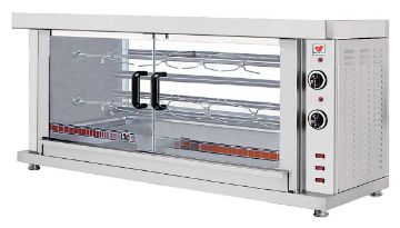 Picture of North HK2 - 2 spit - 10 bird Electric Chicken rotisserie