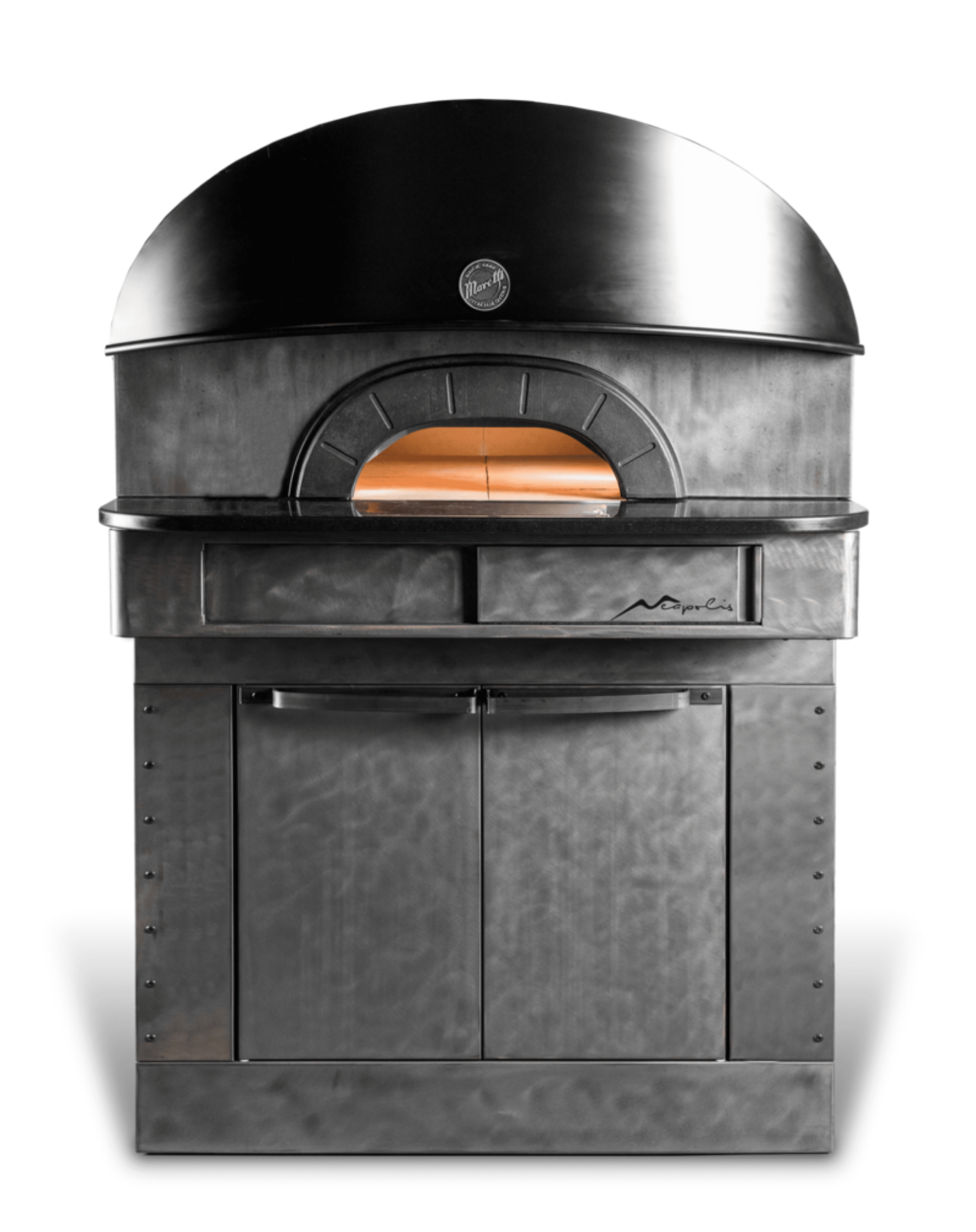 Picture of Moretti Forni Neapolis N9 Electric dome pizza oven - 9 x 13" pizzas - Static floor